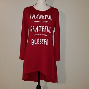 🍬OFFERS🍬 Thankful Grateful Blessed Dress